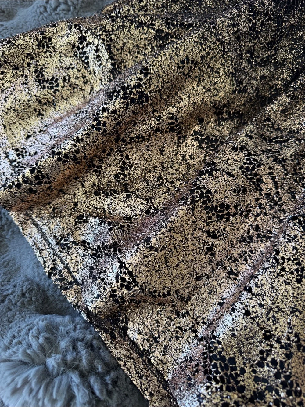 Blush By Angels Black Lace Top Metallic Gold Ombre Tulle Formal Dress like new